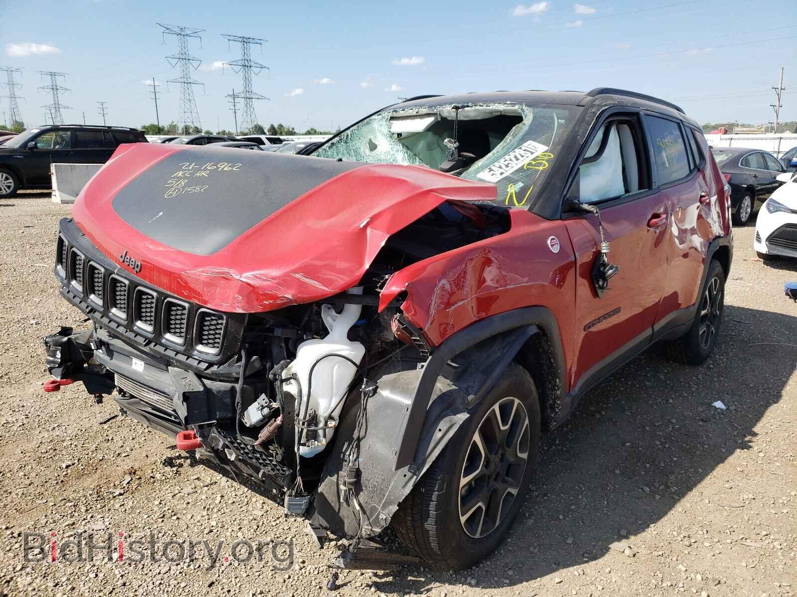 2020 JEEP COMPASS - VIN: 3C4NJDDBXLT202955 - Фото 2