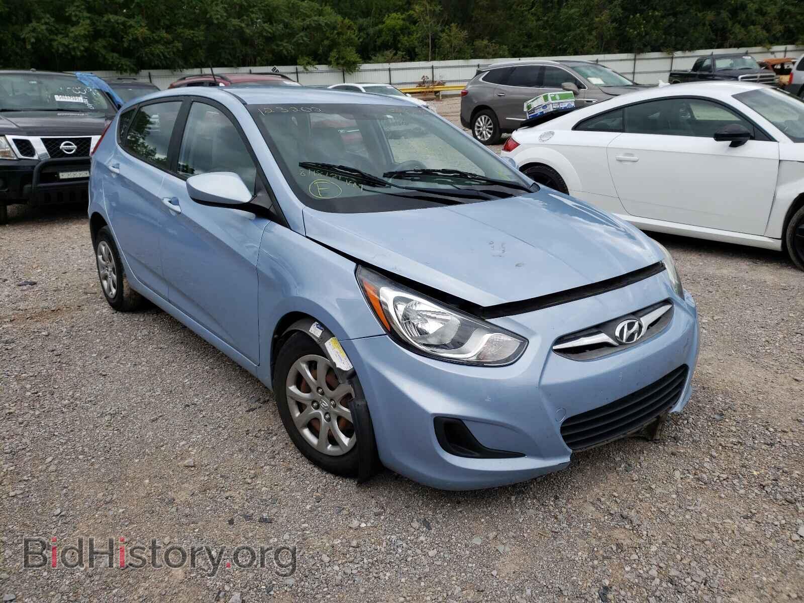 Photo KMHCT5AE3DU123202 - HYUNDAI ACCENT 2013