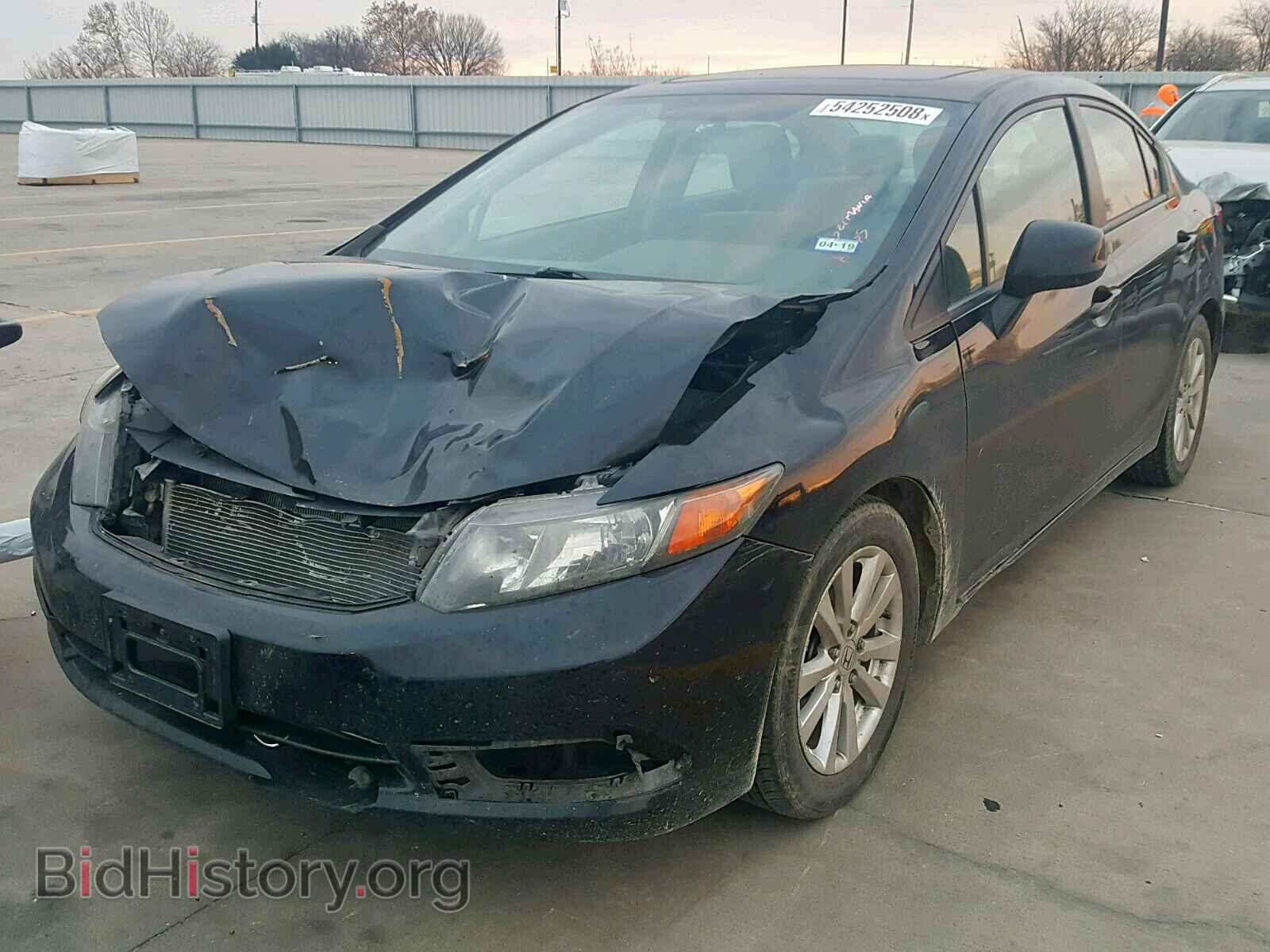 2012 HONDA CIVIC - VIN: 19XFB2F86CE056002 - Фото 2