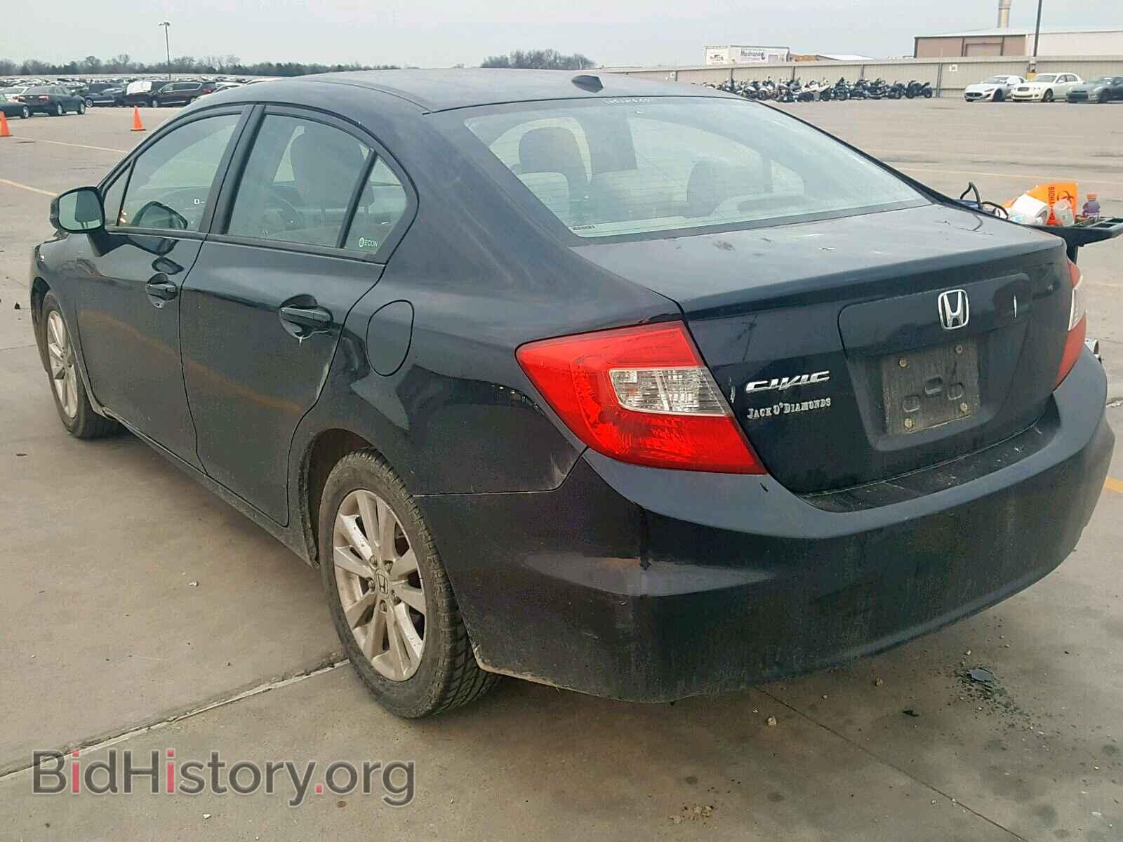 2012 HONDA CIVIC - VIN: 19XFB2F86CE056002 - Фото 3