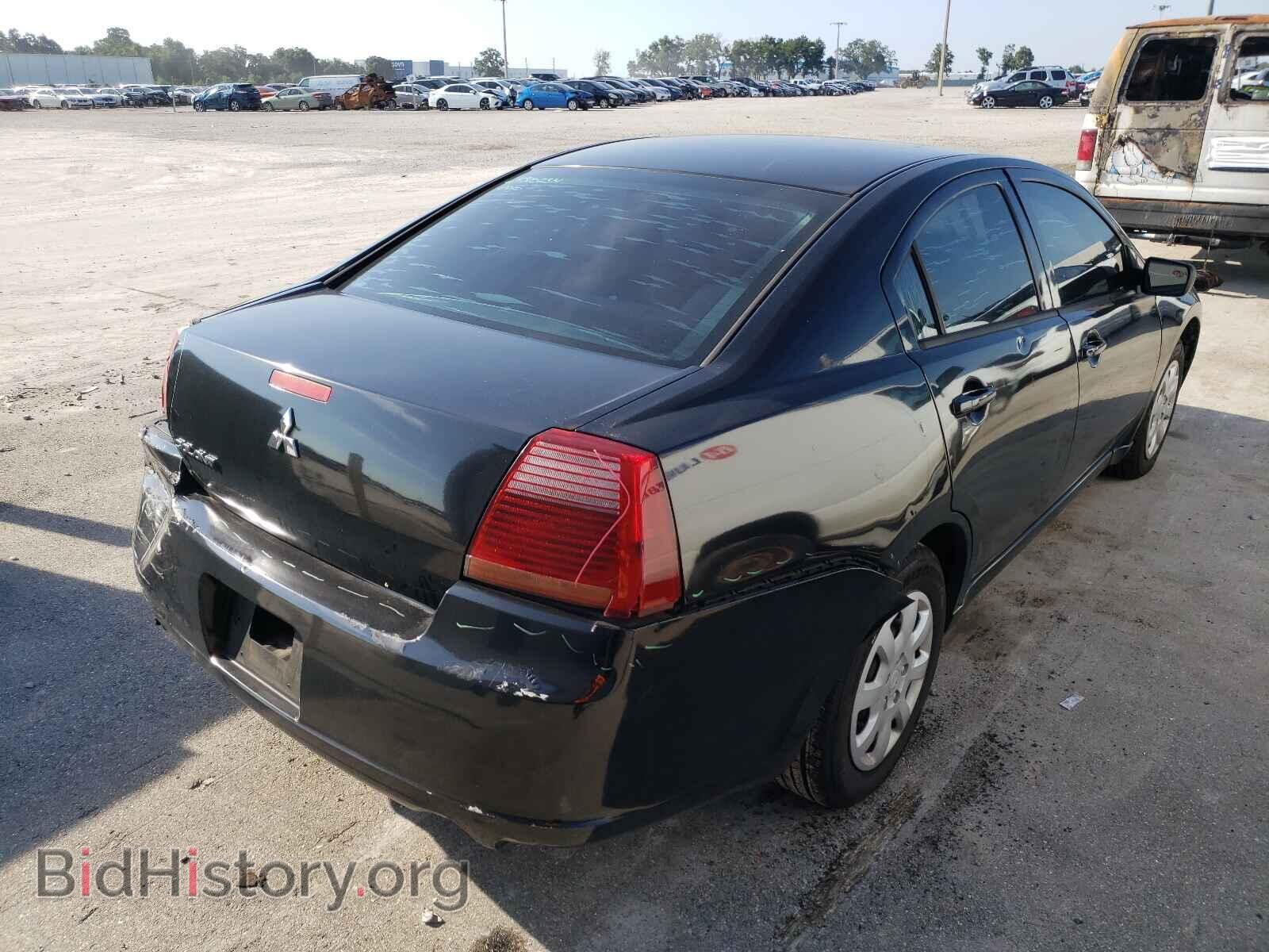 2007 MITSUBISHI GALANT - VIN: 4A3AB36F37E077693 - Фото 4
