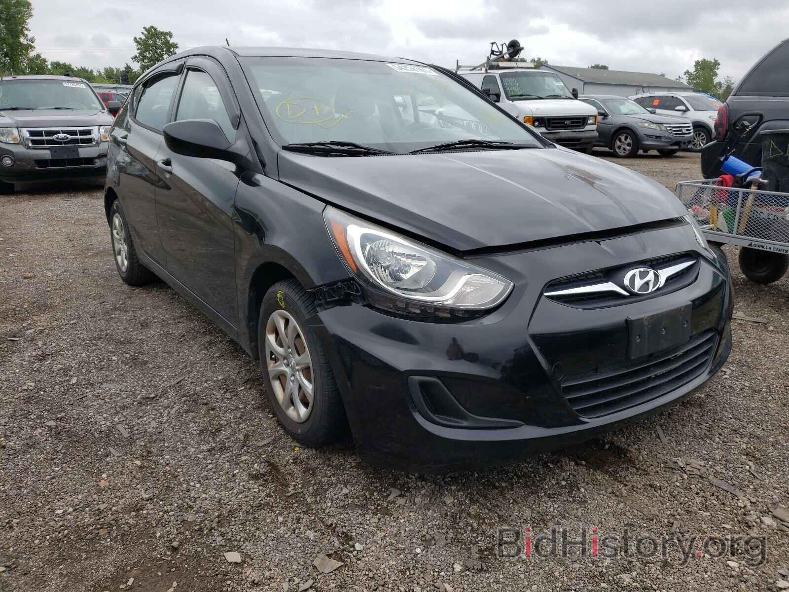 Photo KMHCT5AE2CU016057 - HYUNDAI ACCENT 2012