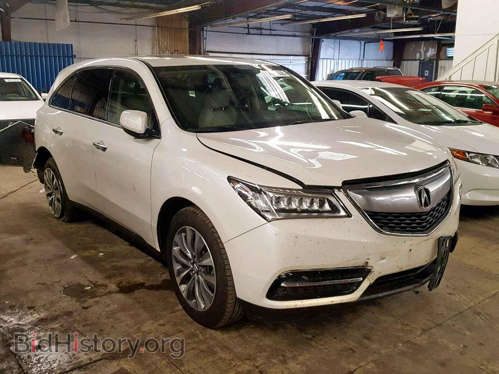 Фотография 5FRYD4H46FB004536 - ACURA MDX 2015