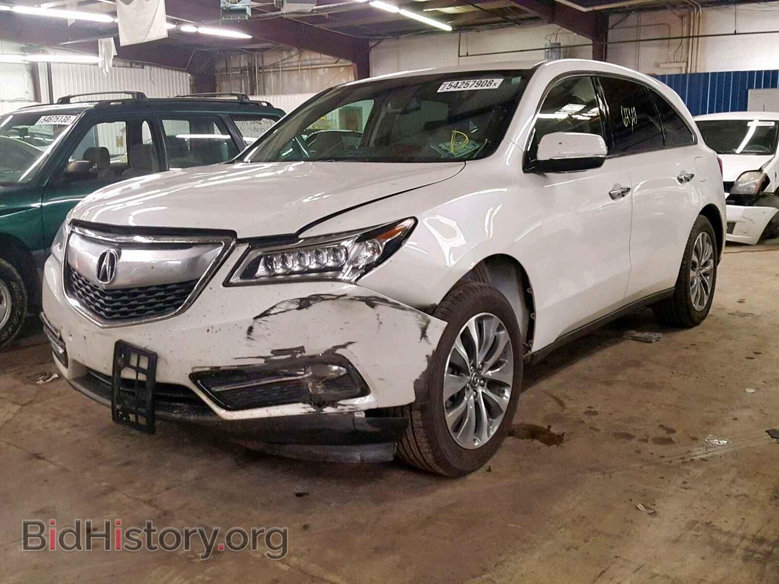 2015 ACURA MDX - VIN: 5FRYD4H46FB004536 - Фото 2