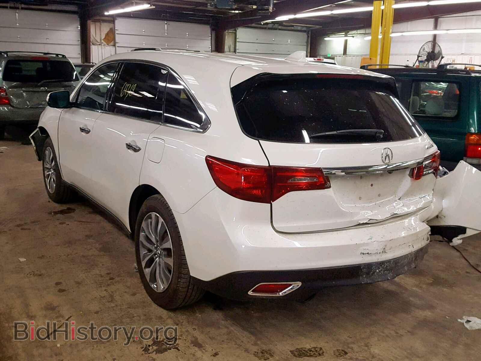 2015 ACURA MDX - VIN: 5FRYD4H46FB004536 - Фото 3