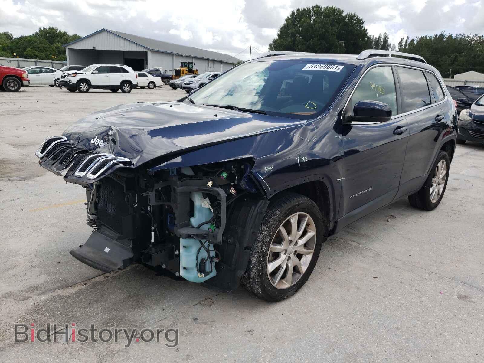 2014 JEEP CHEROKEE - VIN: 1C4PJLDB1EW113162 - Фото 2