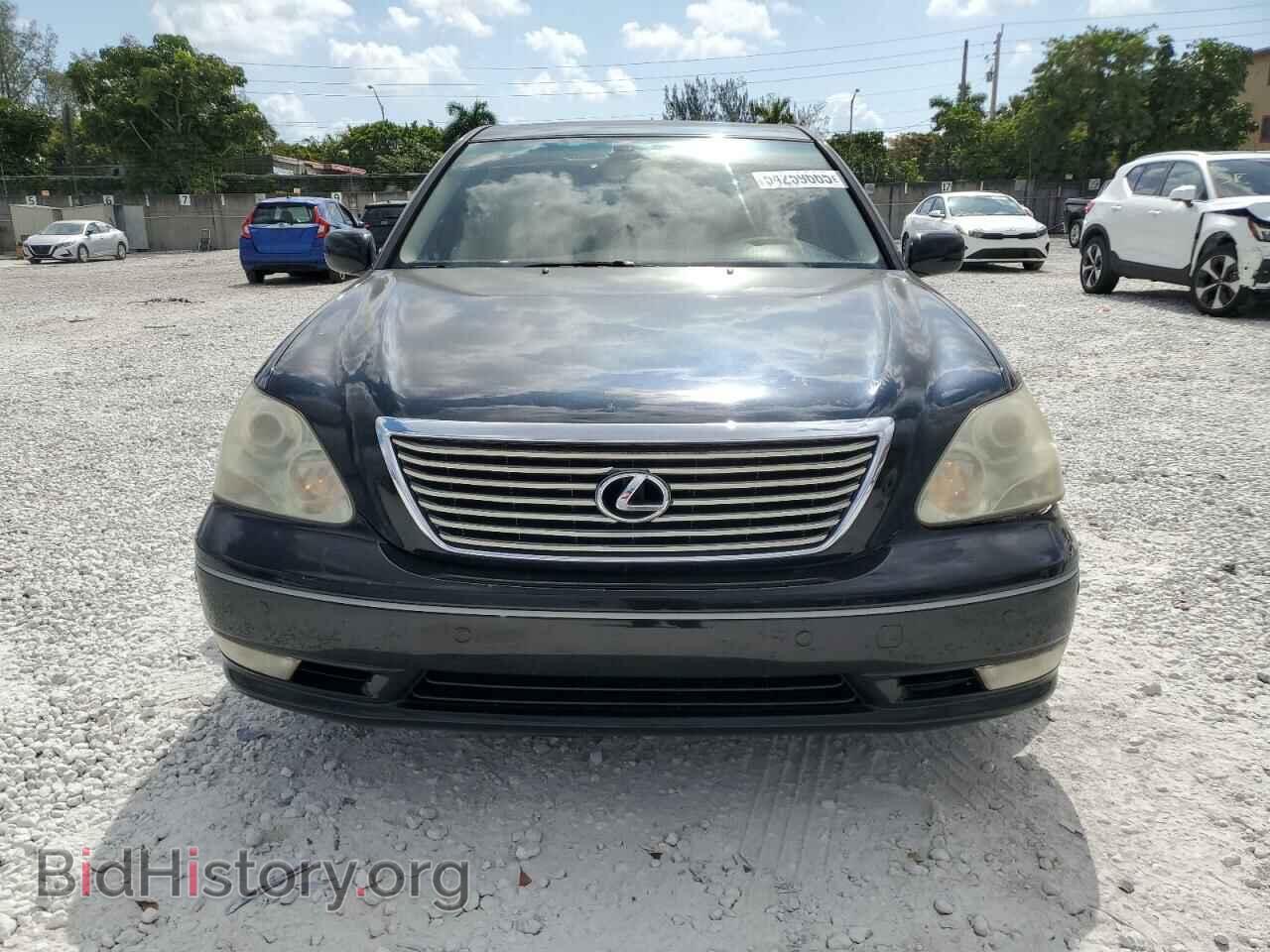 2005 LEXUS LS430 - VIN: JTHBN36F755014039 - Фото 5
