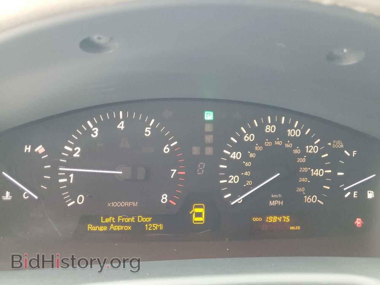 2005 LEXUS LS430 - VIN: JTHBN36F755014039 - Фото 9
