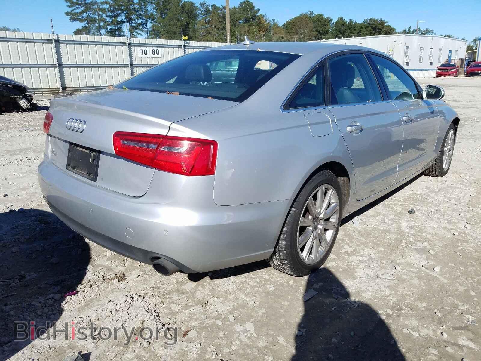 2013 AUDI A6 - VIN: WAUGFAFC4DN085001 - Photo 4