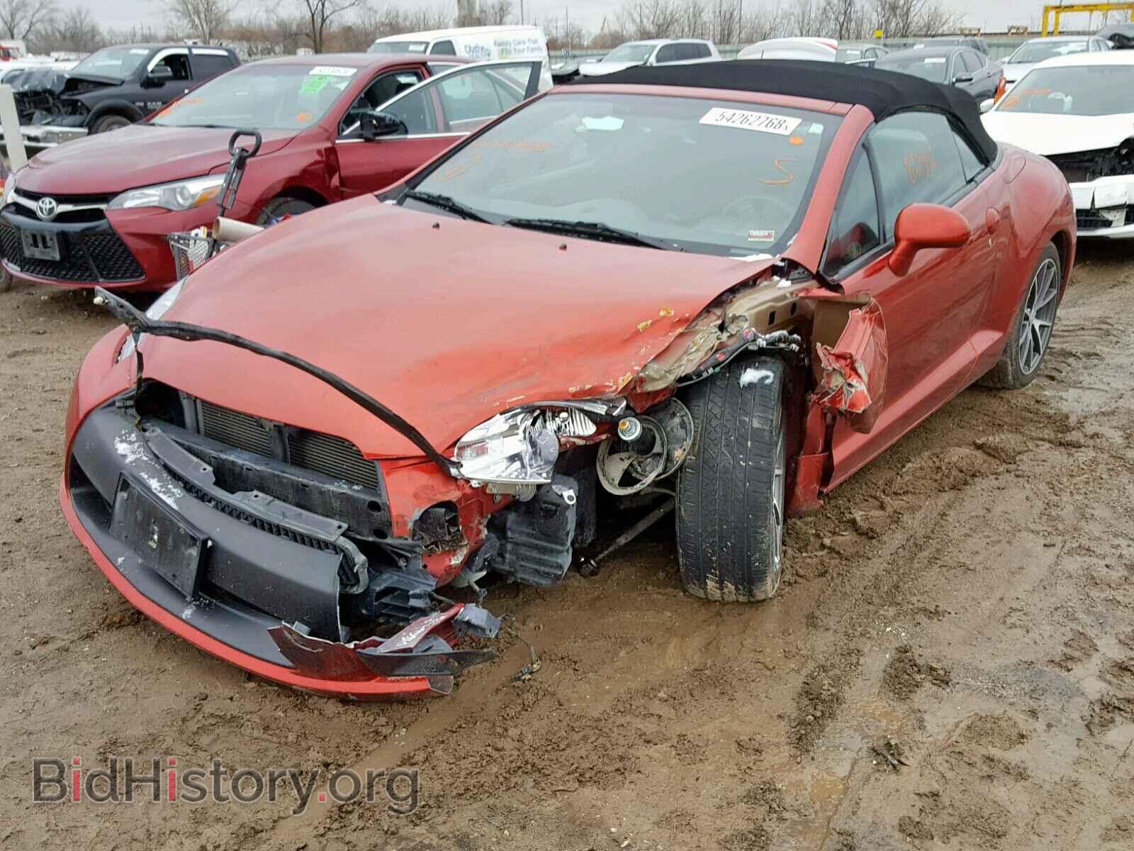 2012 MITSUBISHI ECLIPSE - VIN: 4A37L2EF7CE003268 - Фото 2