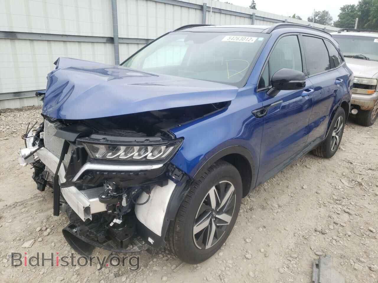 2021 KIA SORENTO - VIN: 5XYRL4LCXMG053090 - Фото 2