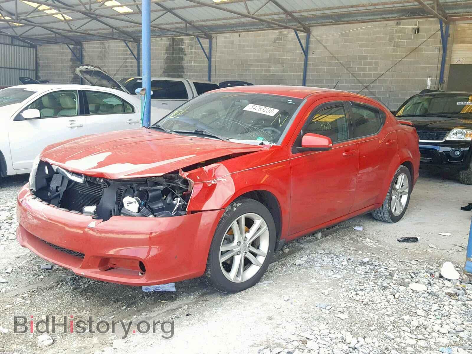 2012 DODGE AVENGER - VIN: 1C3CDZEG8CN221840 - Фото 2