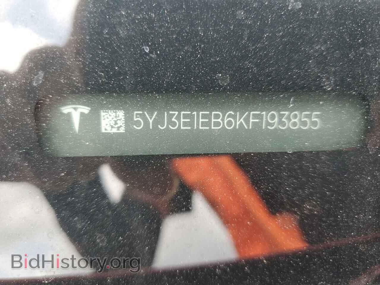 2019 TESLA MODEL 3 - VIN: 5YJ3E1EB6KF193855 - Фото 12