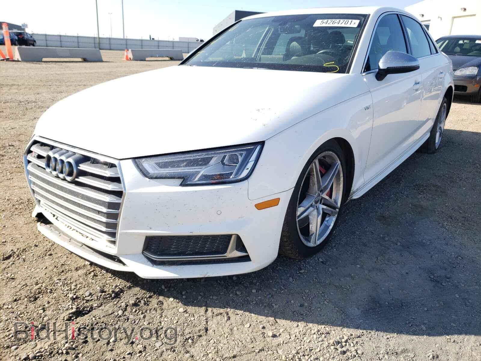 2018 AUDI S4/RS4 - VIN: WAUB4AF43JA001875 - Фото 2