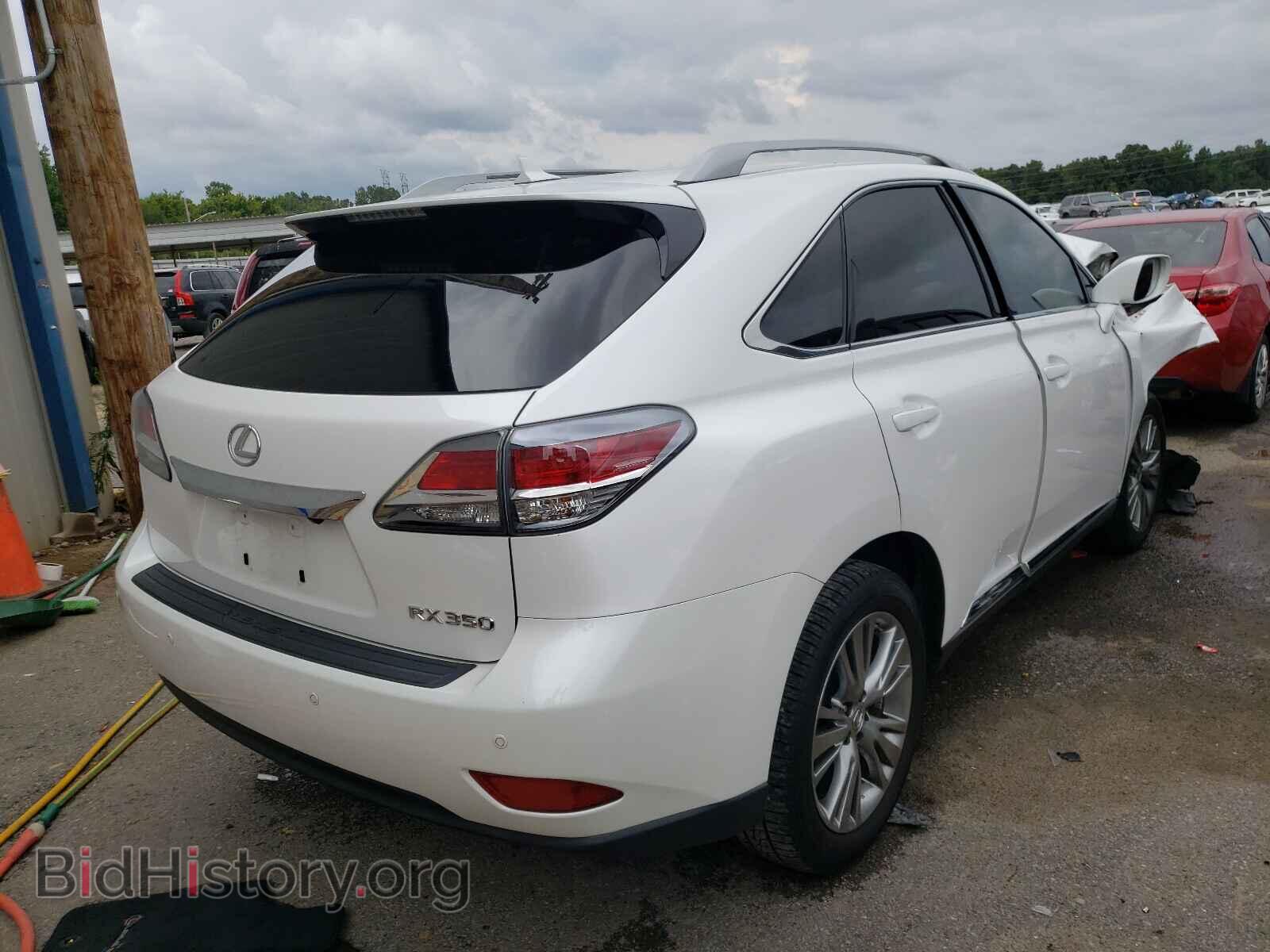 2013 LEXUS RX350 - VIN: 2T2ZK1BAXDC109036 - Фото 4