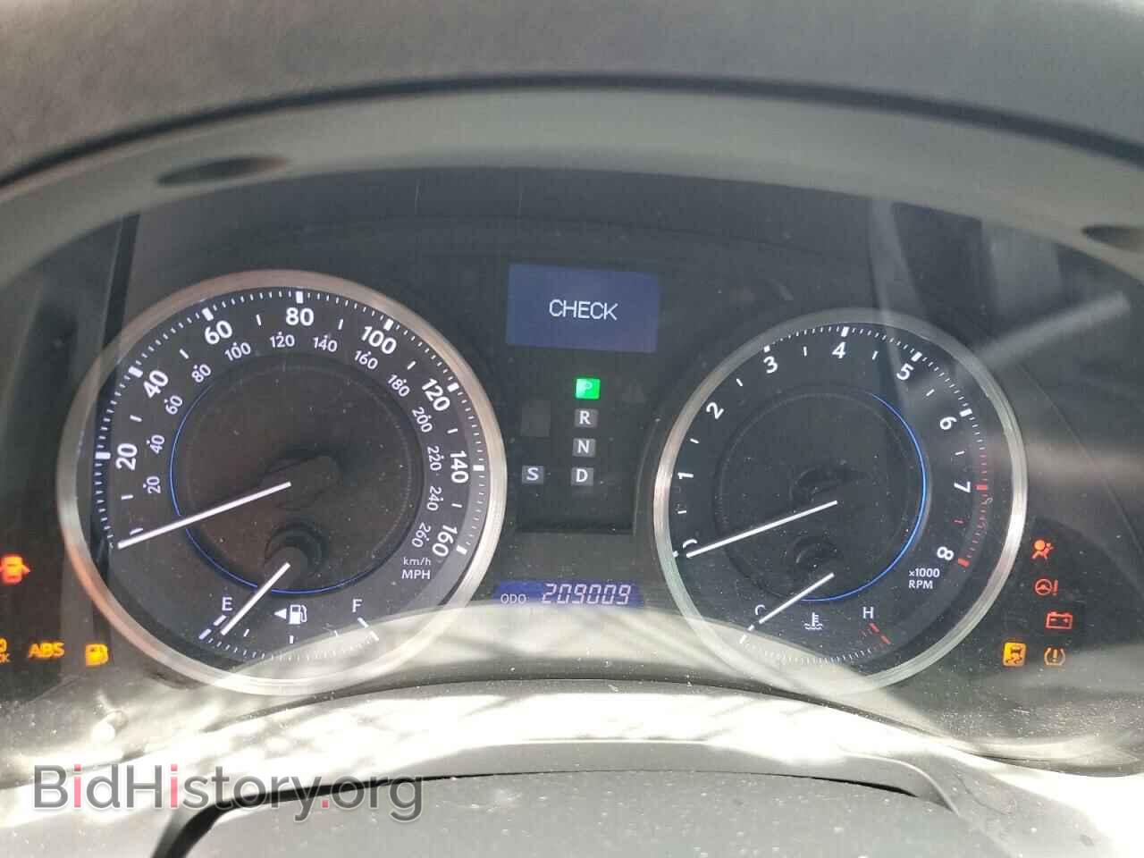 2012 LEXUS IS - VIN: JTHBE5C21C5029923 - Фото 9