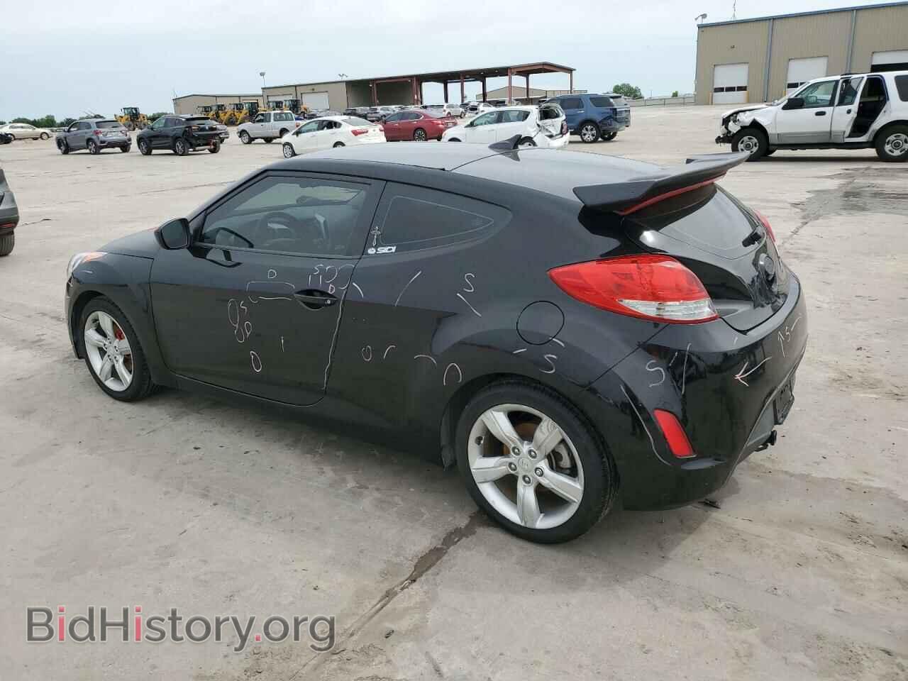 2012 HYUNDAI VELOSTER - VIN: KMHTC6AD4CU022519 - Фото 2