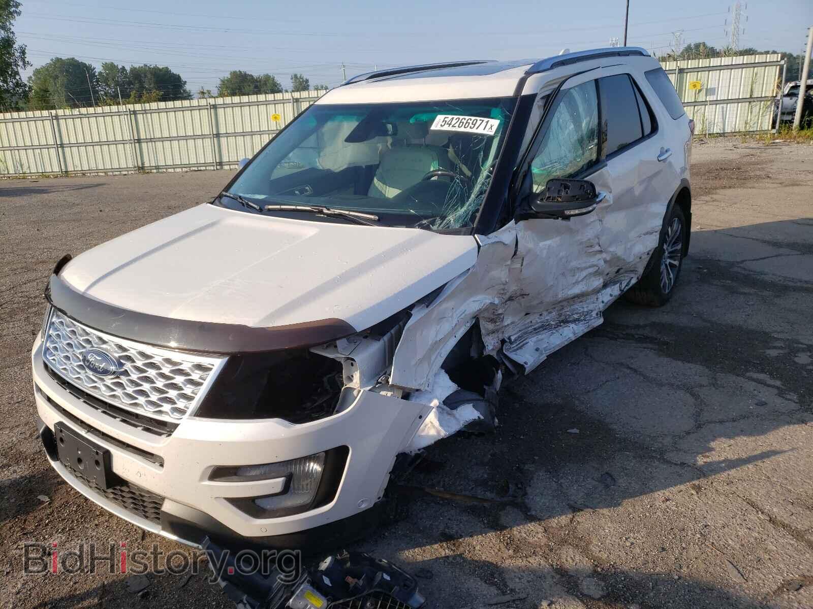 2016 FORD EXPLORER - VIN: 1FM5K8HT0GGB79053 - Фото 2
