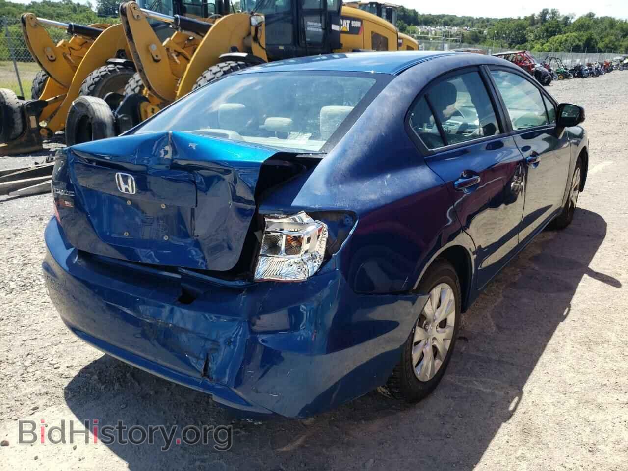 2012 HONDA CIVIC - VIN: 2HGFB2F54CH508380 - Фото 4