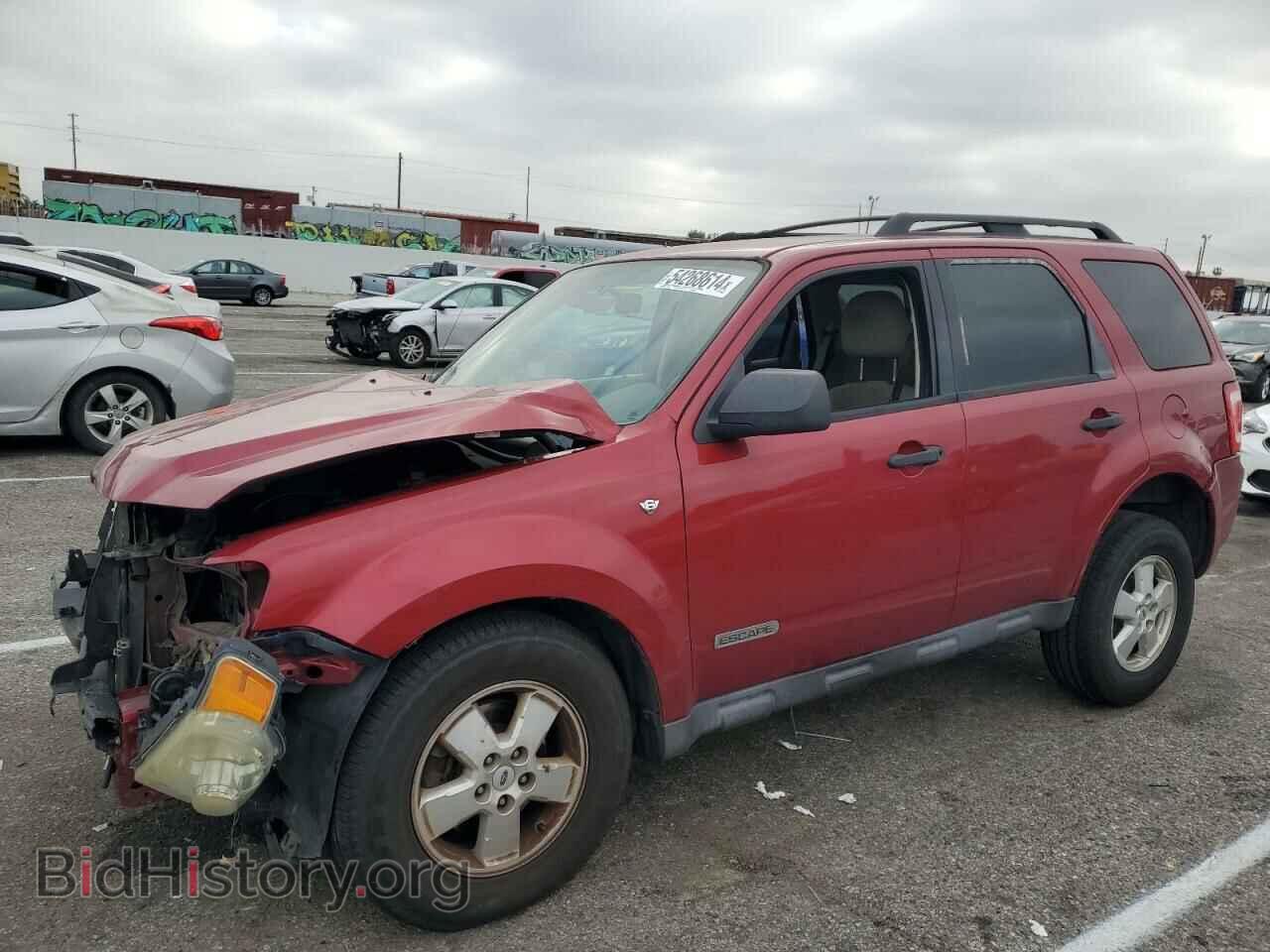 Photo 1FMCU03148KC98103 - FORD ESCAPE 2008