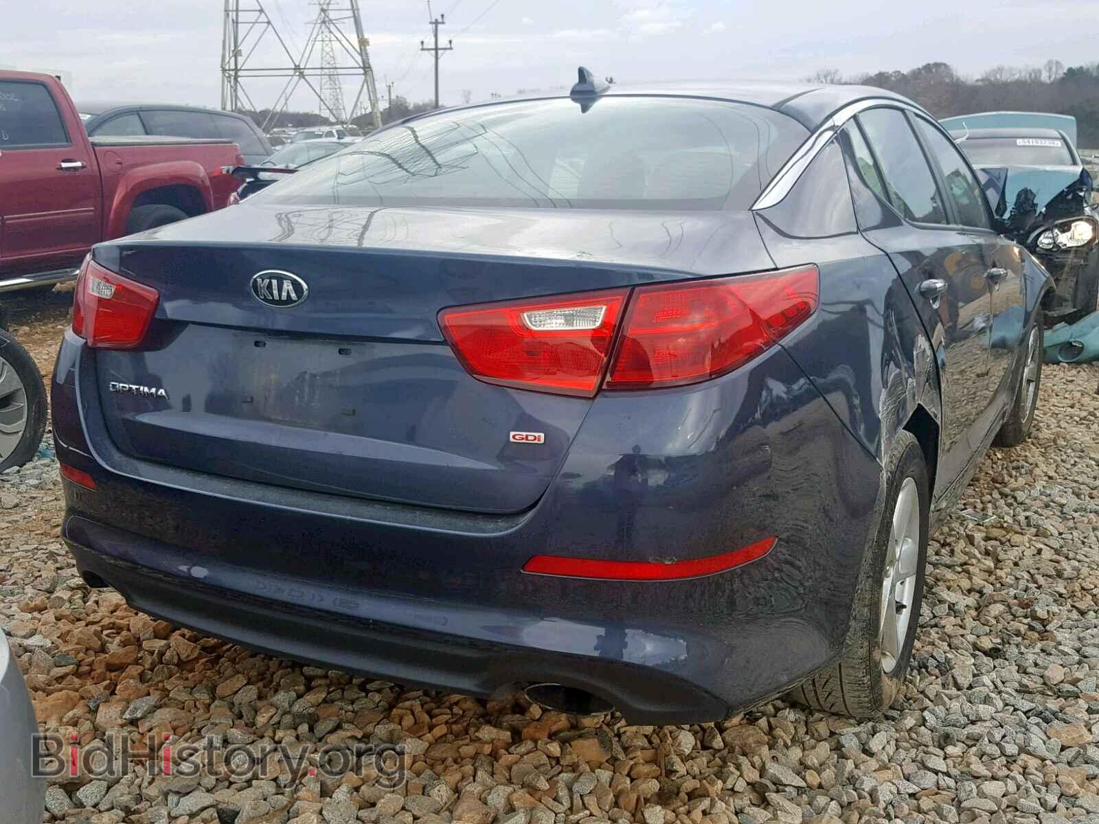 2015 KIA OPTIMA - VIN: KNAGM4A72F5553344 - Photo 4