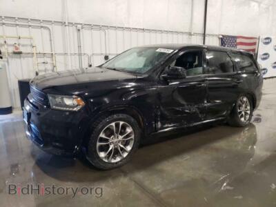 2019 Dodge DURANGO GT, черный — VIN 1C4RDJDG2KC582418, Copart
