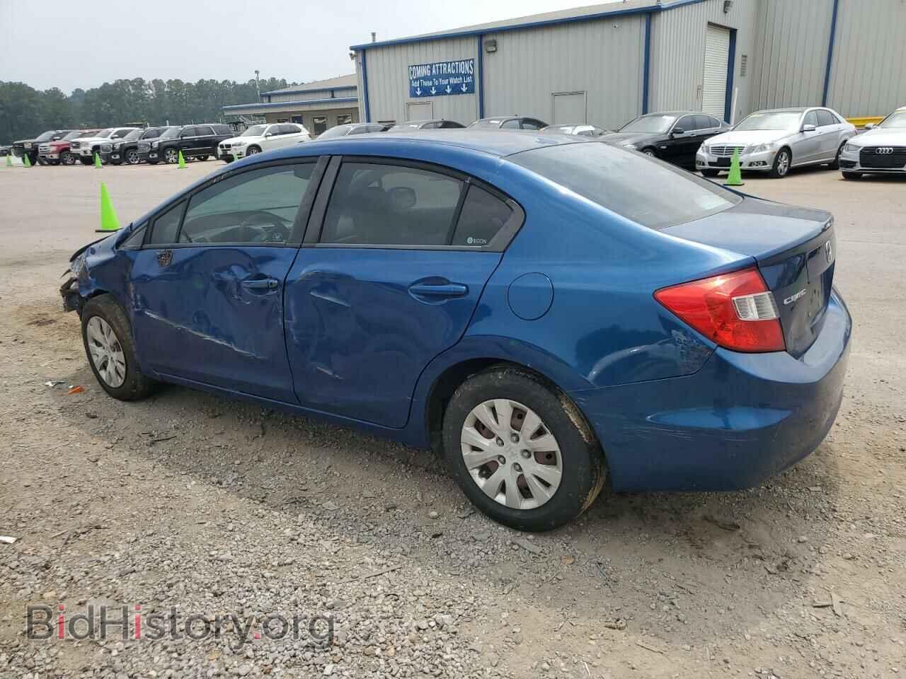 2012 HONDA CIVIC - VIN: 2HGFB2F57CH509846 - Фото 2