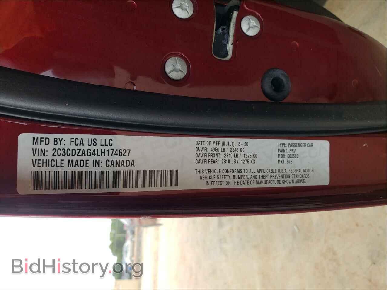 2020 DODGE CHALLENGER - VIN: 2C3CDZAG4LH174627 - Photo 10