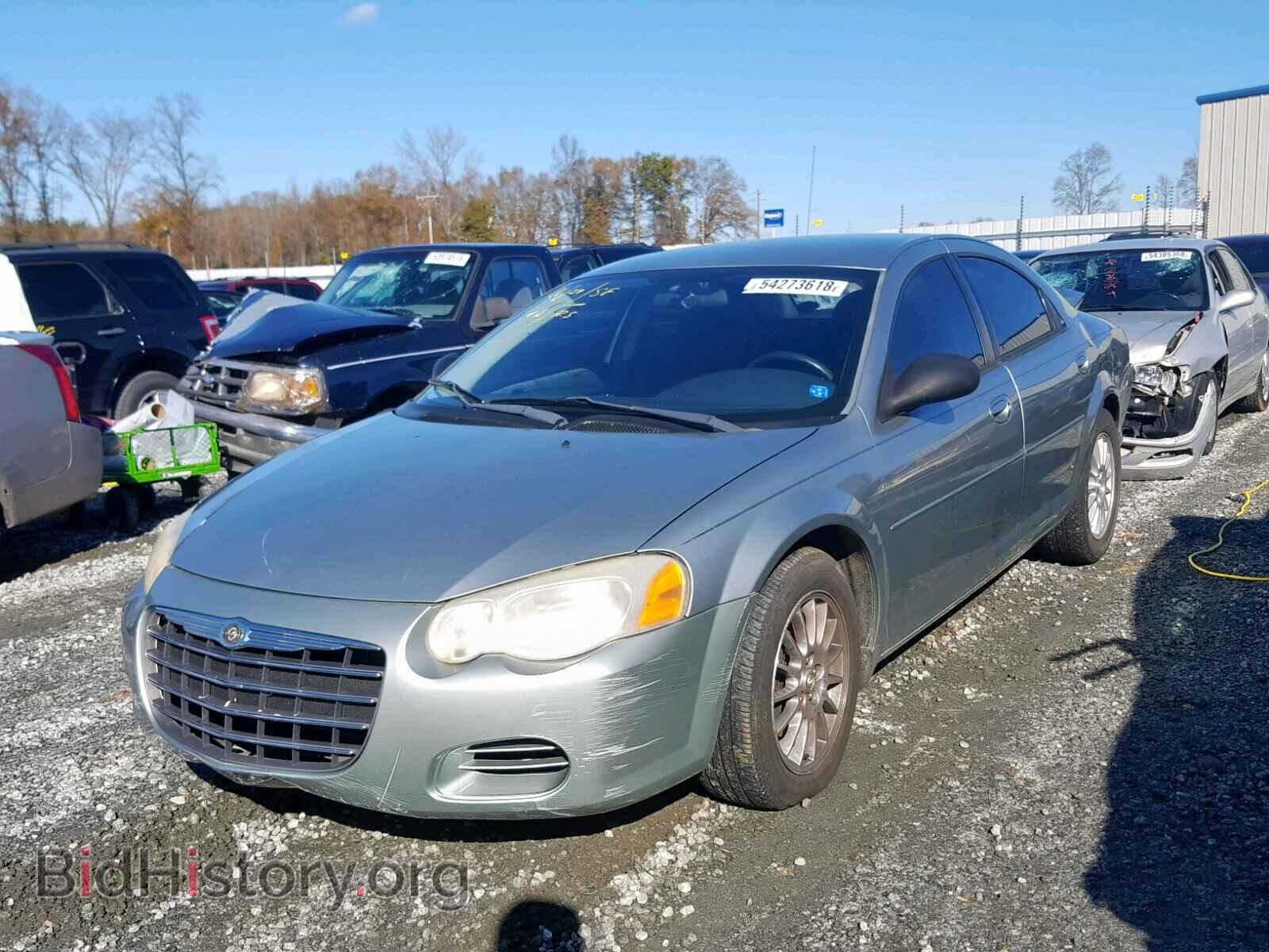 2004 CHRYSLER SEBRING - VIN: 1C3EL46X64N324043 - Фото 2