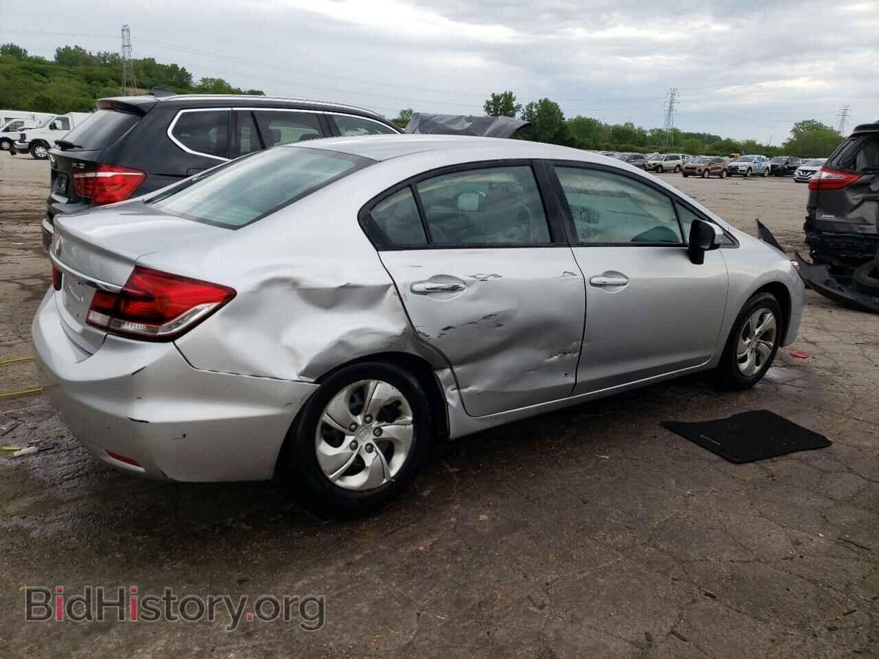 2014 HONDA CIVIC - VIN: 19XFB2F5XEE006423 - Фото 3