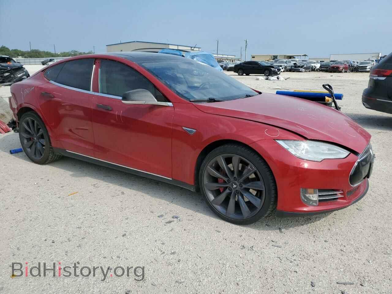 2014 TESLA MODEL S - VIN: 5YJSA1H14EFP36568 - Photo 4