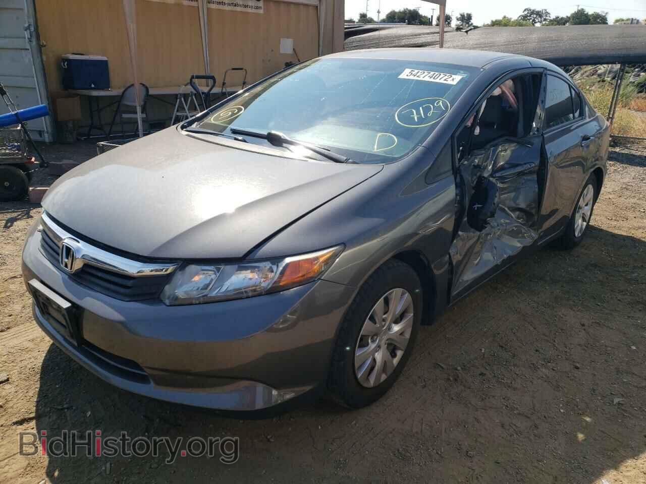 2012 HONDA CIVIC - VIN: 2HGFB2F5XCH601212 - Фото 9