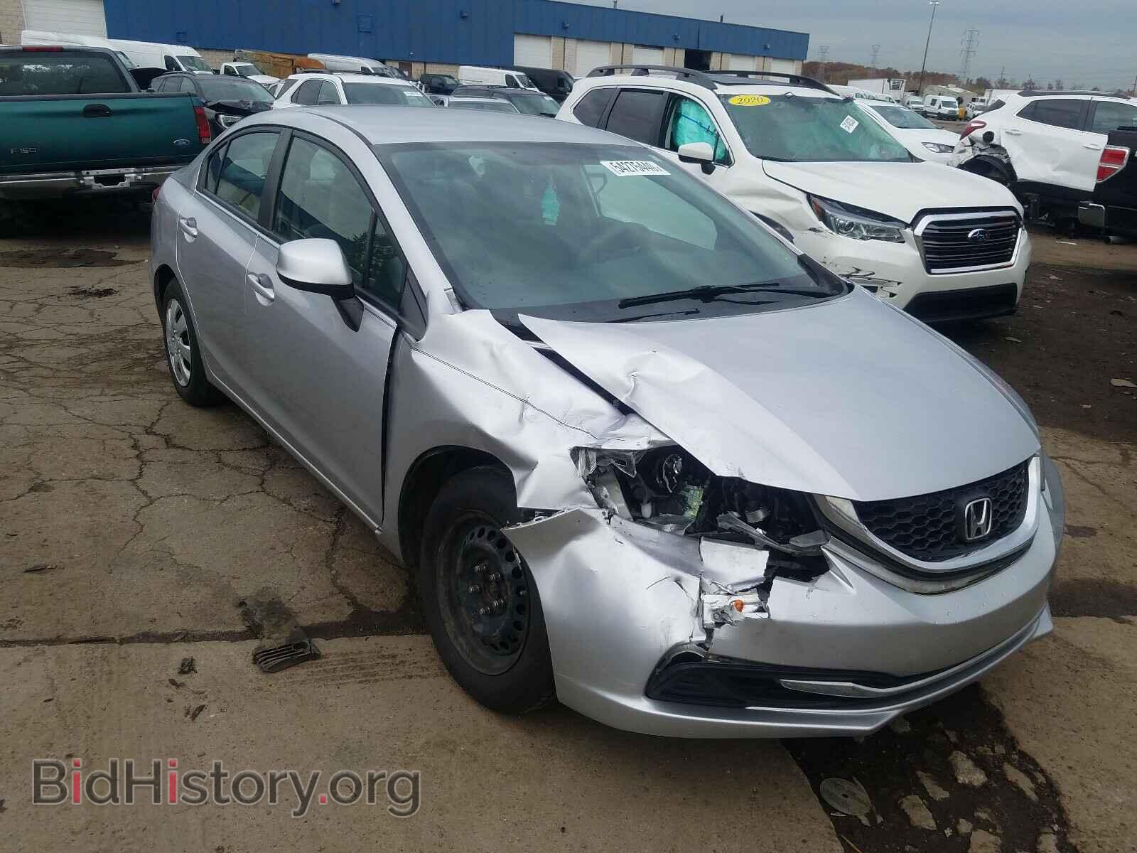 Фотография 19XFB2F59DE000658 - HONDA CIVIC 2013