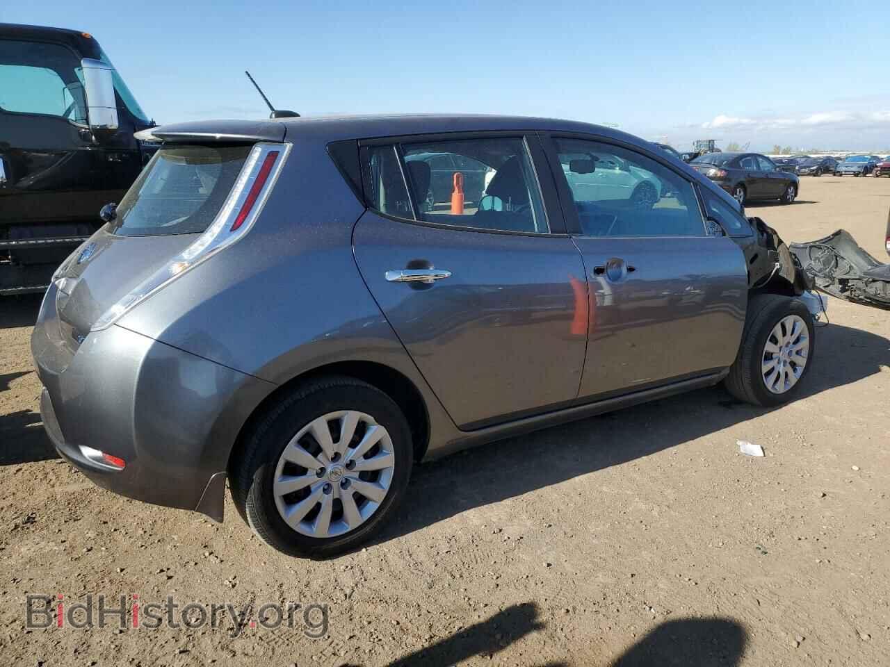 2015 NISSAN LEAF - VIN: 1N4AZ0CP7FC313174 - Фото 3
