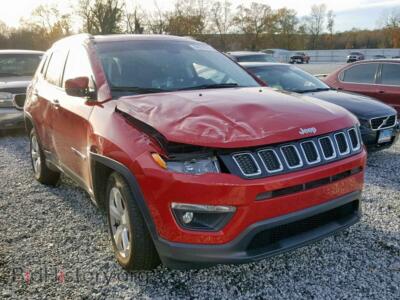 2017 Jeep COMPASS LA, красный — VIN 3C4NJDBB6HT693275, Copart