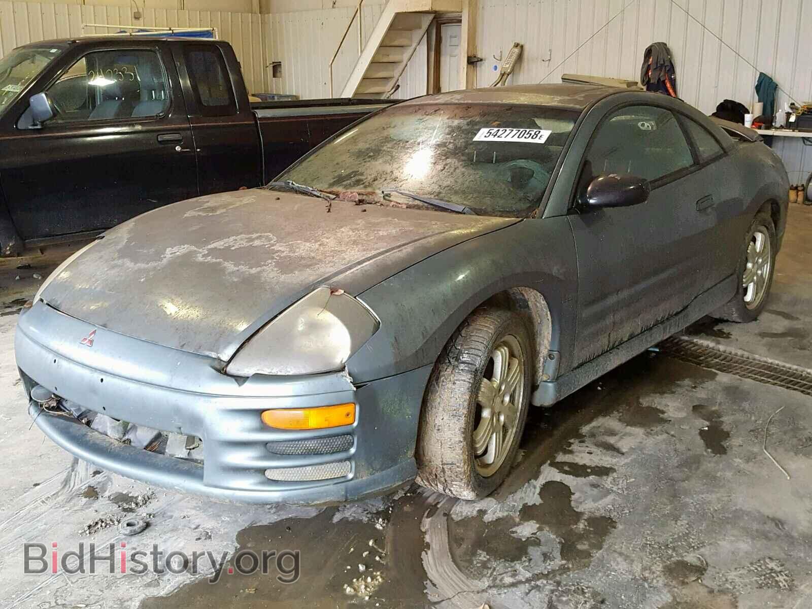 2001 MITSUBISHI ECLIPSE - VIN: 4A3AC54H21E092027 - Photo 2