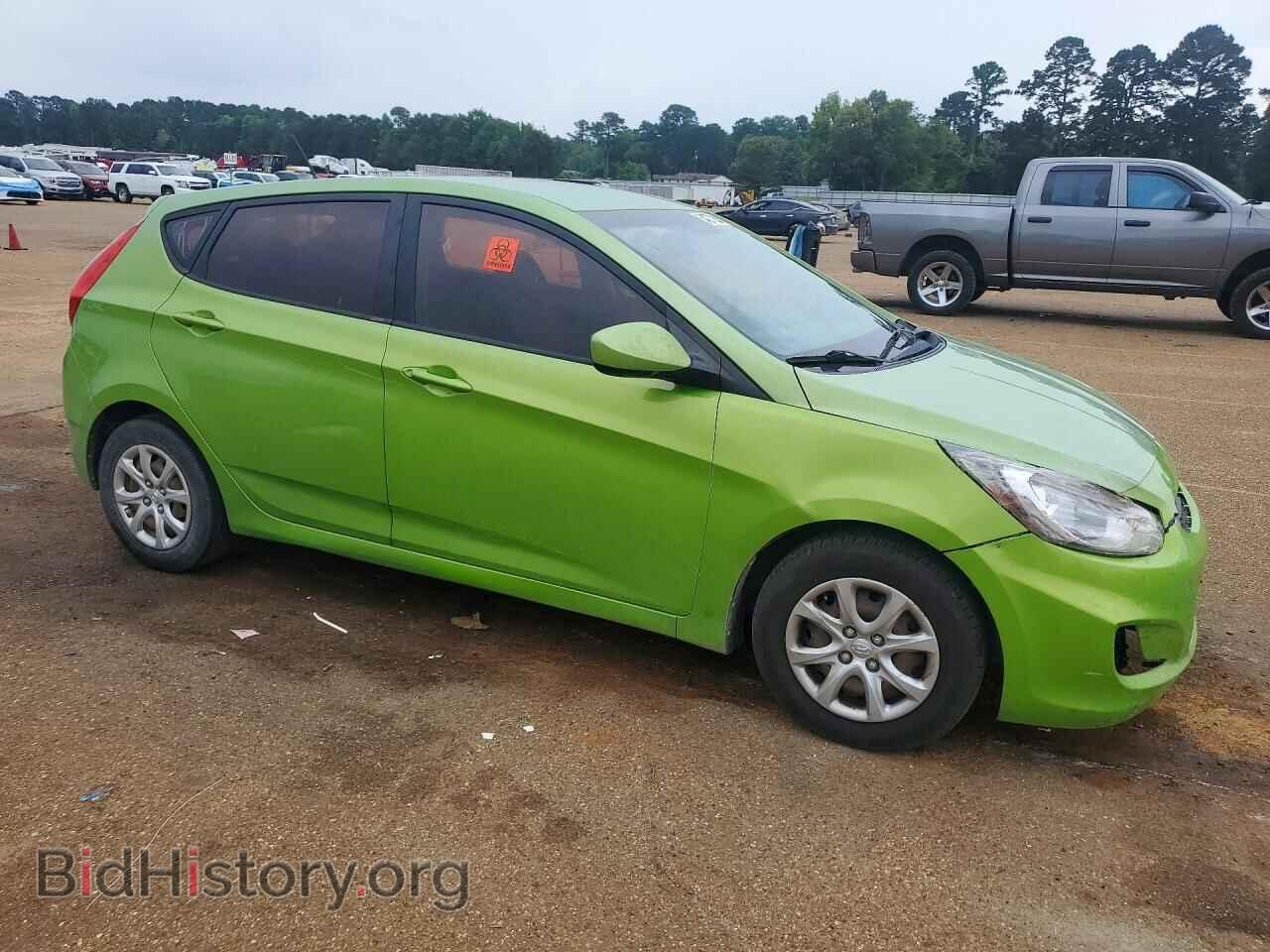 2013 HYUNDAI ACCENT - VIN: KMHCT5AE7DU129326 - Фото 4
