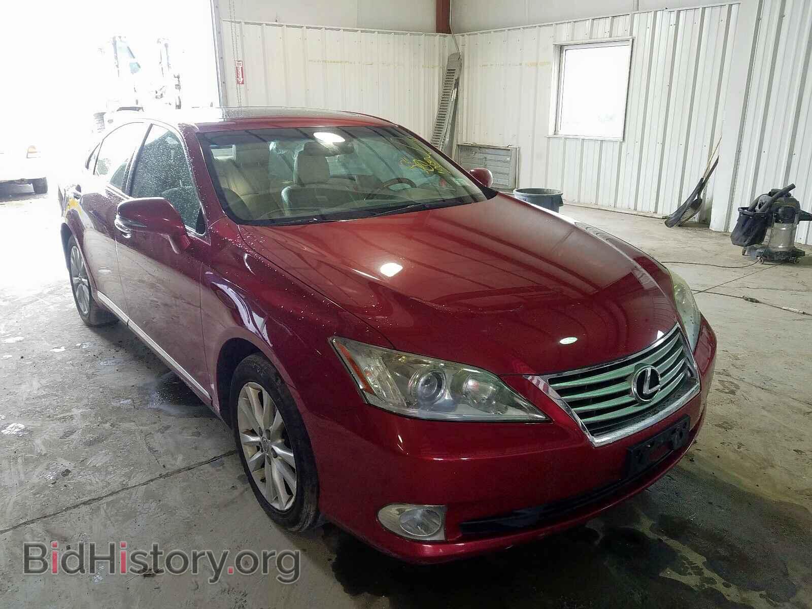 Photo JTHBK1EG8A2379087 - LEXUS ES350 2010