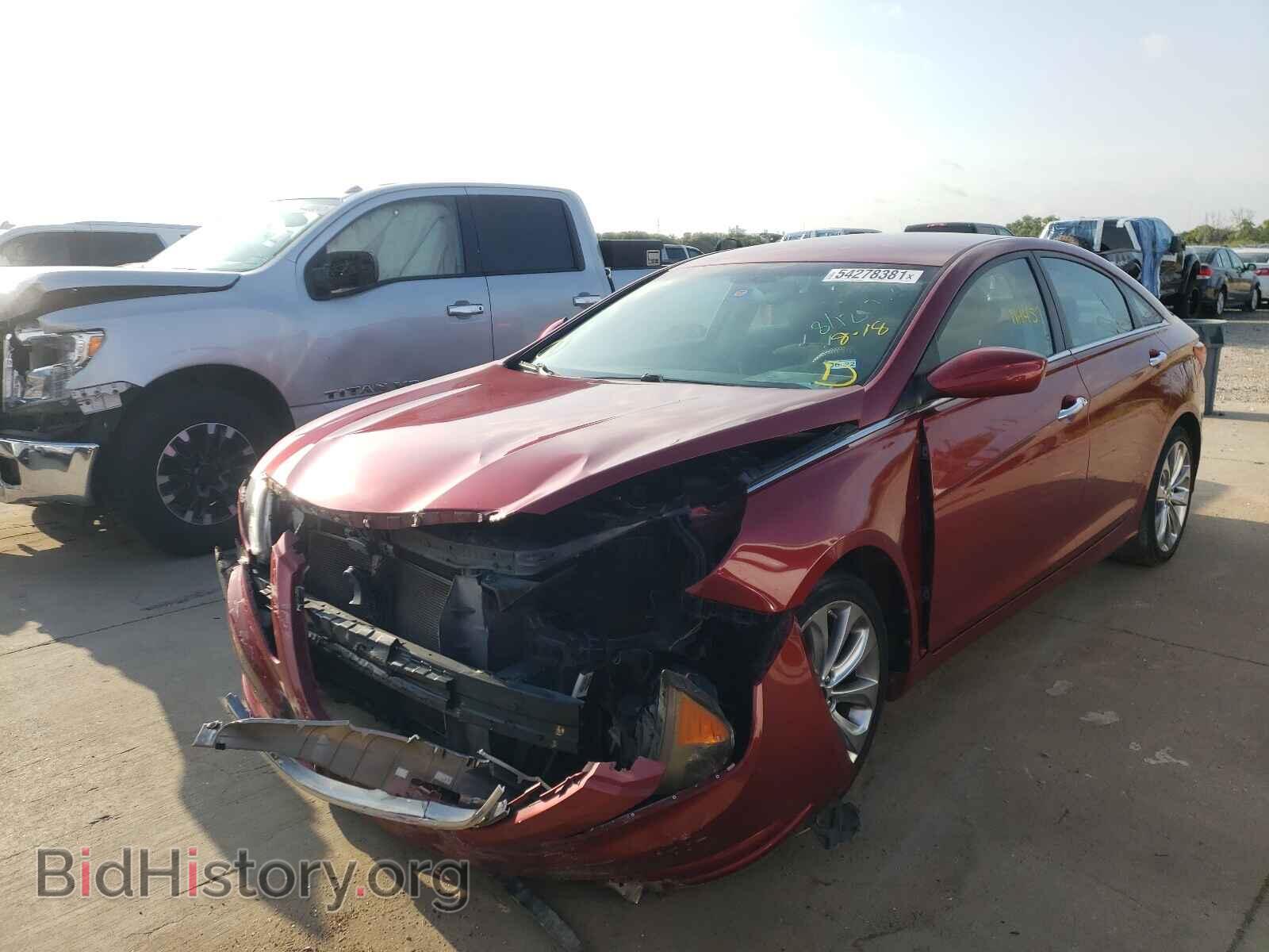 2012 HYUNDAI SONATA - VIN: 5NPEC4AC2CH392368 - Фото 2