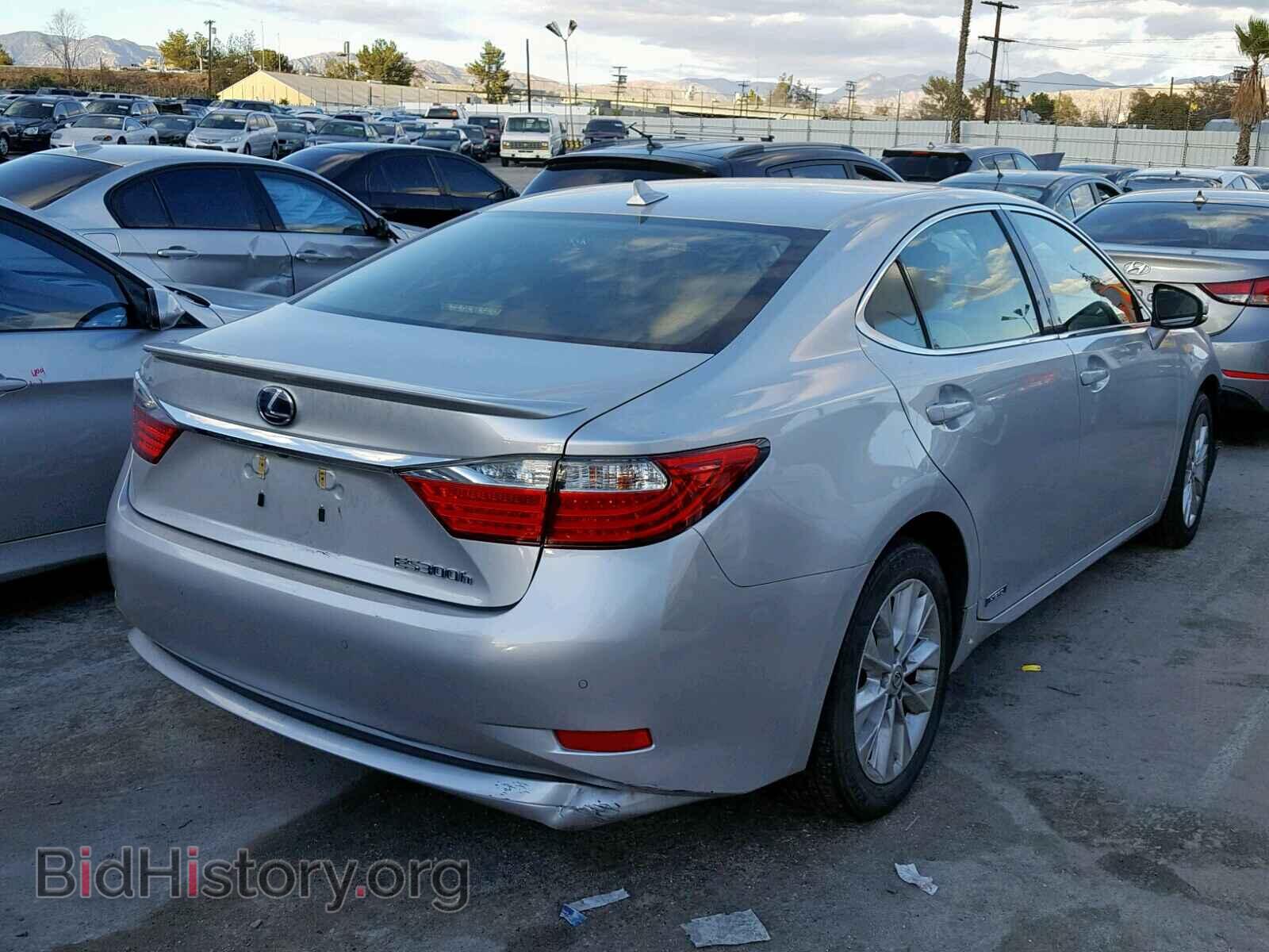 2013 LEXUS ES300 - VIN: JTHBW1GG8D2037497 - Фото 4
