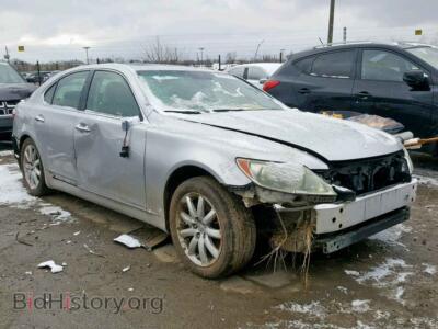 2007 Lexus LS460 LS 460, silver — VIN JTHBL46F775037206, Copart