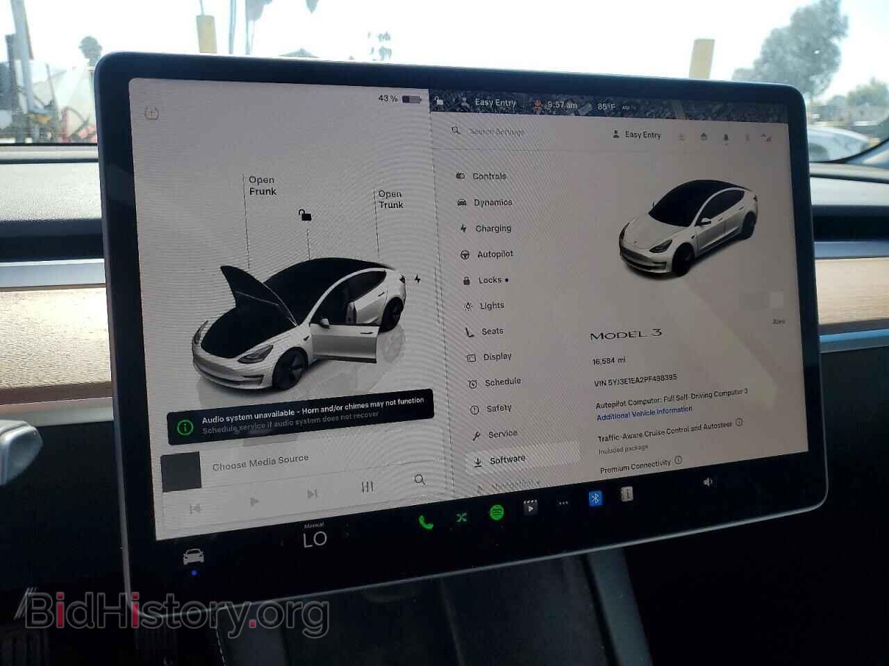 2023 TESLA MODEL 3 - VIN: 5YJ3E1EA2PF498395 - Фото 9