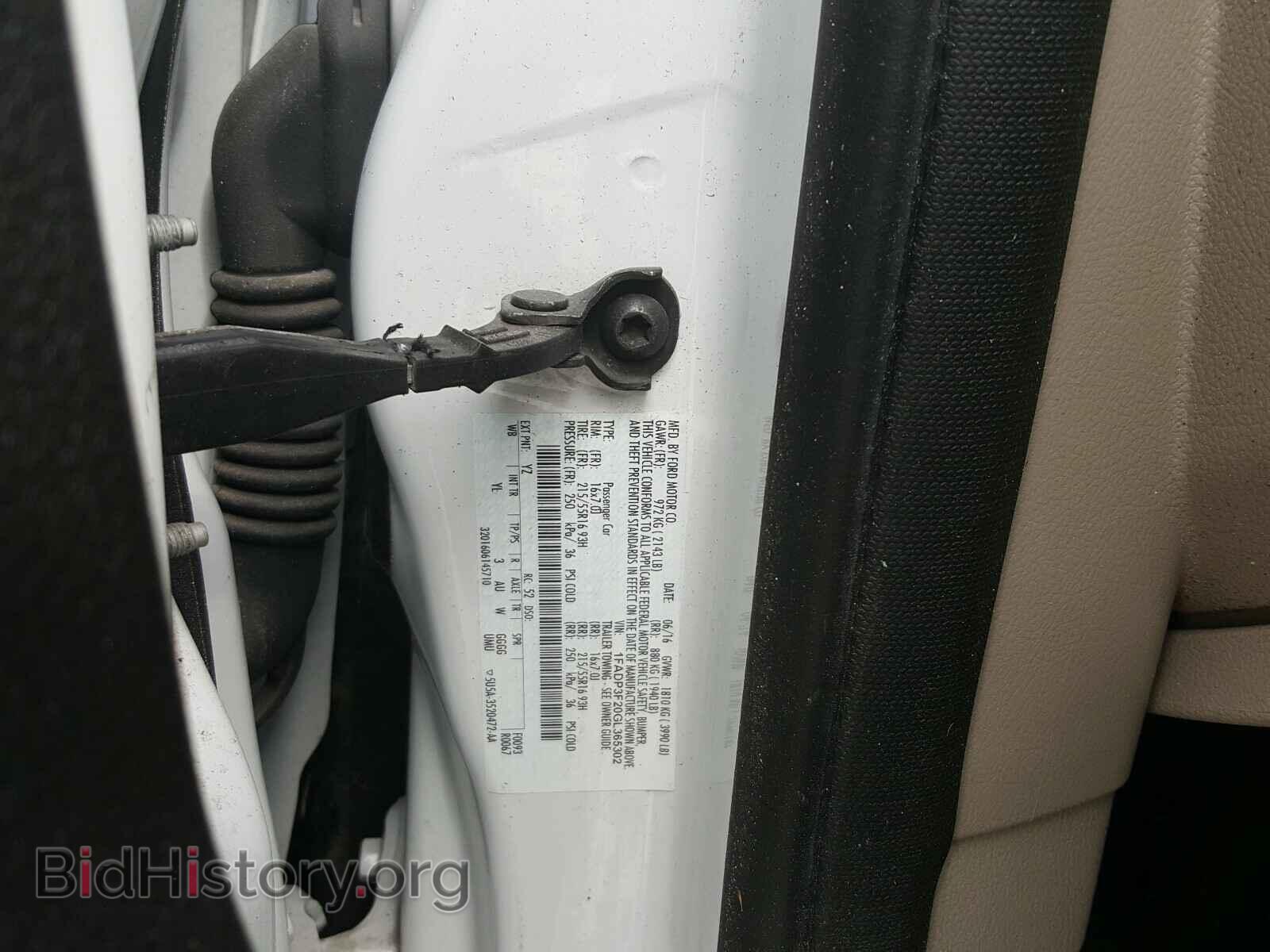 2016 FORD FOCUS - VIN: 1FADP3F20GL365302 - Фото 10
