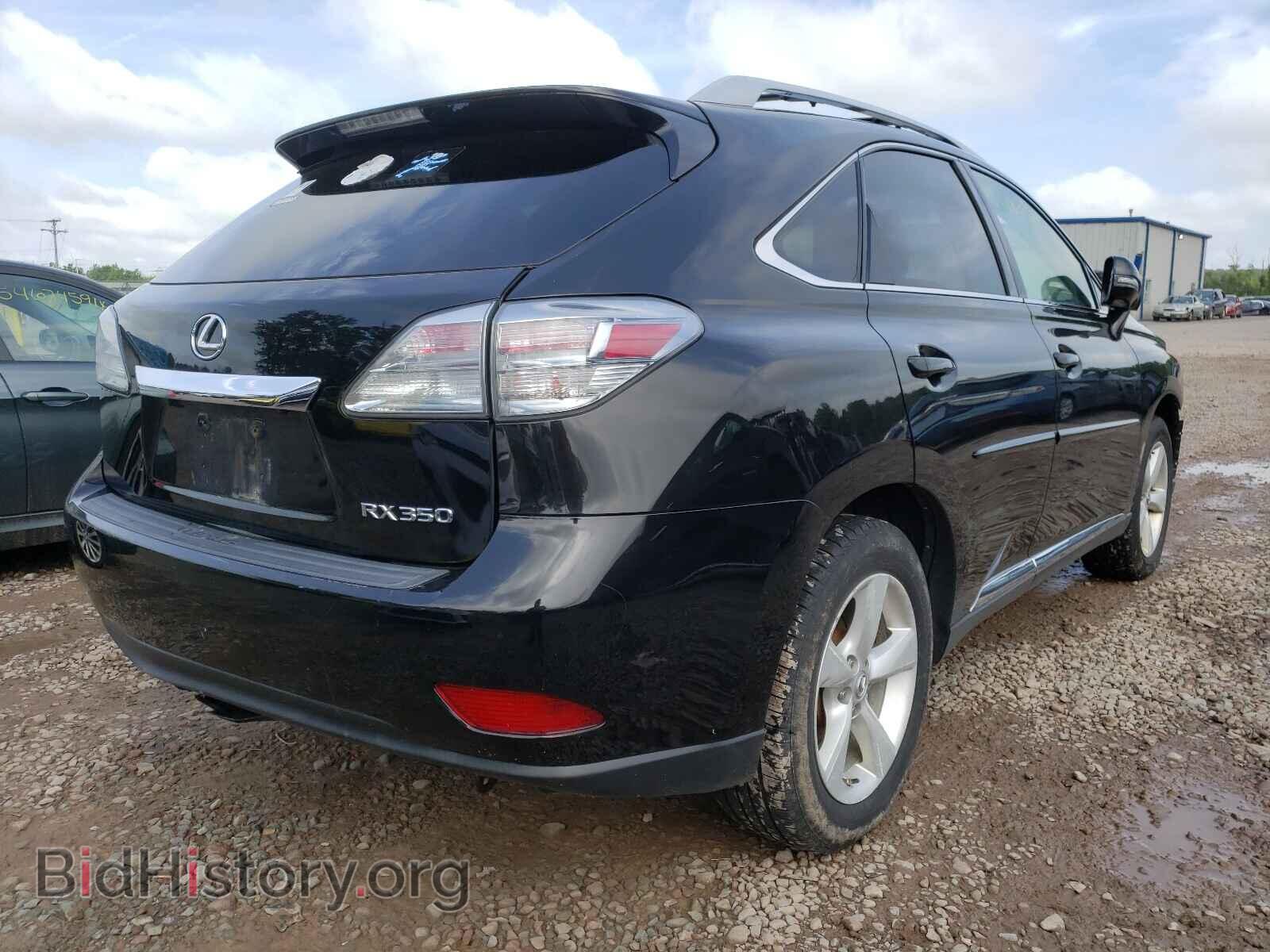 2011 LEXUS RX350 - VIN: 2T2BK1BA5BC098025 - Фото 4