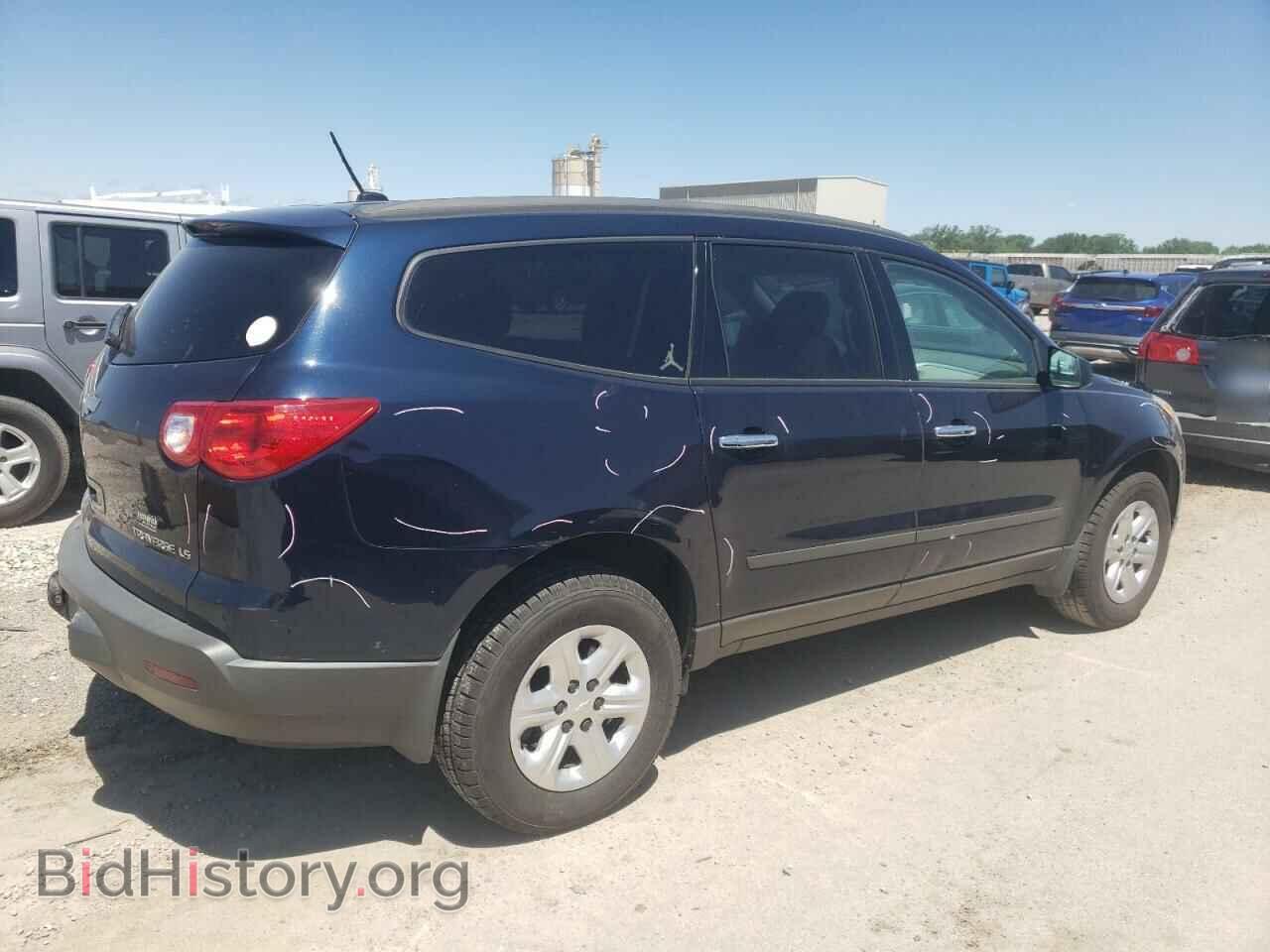 2012 CHEVROLET TRAVERSE - VIN: 1GNKRFED2CJ148105 - Фото 3
