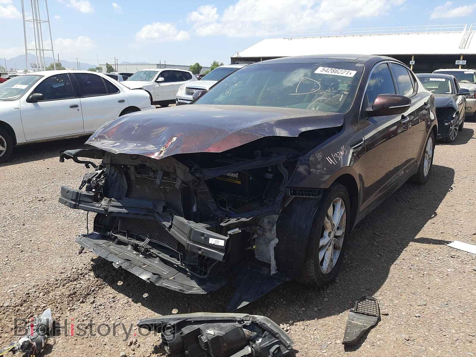 2013 KIA OPTIMA - VIN: 5XXGN4A70DG222819 - Фото 2