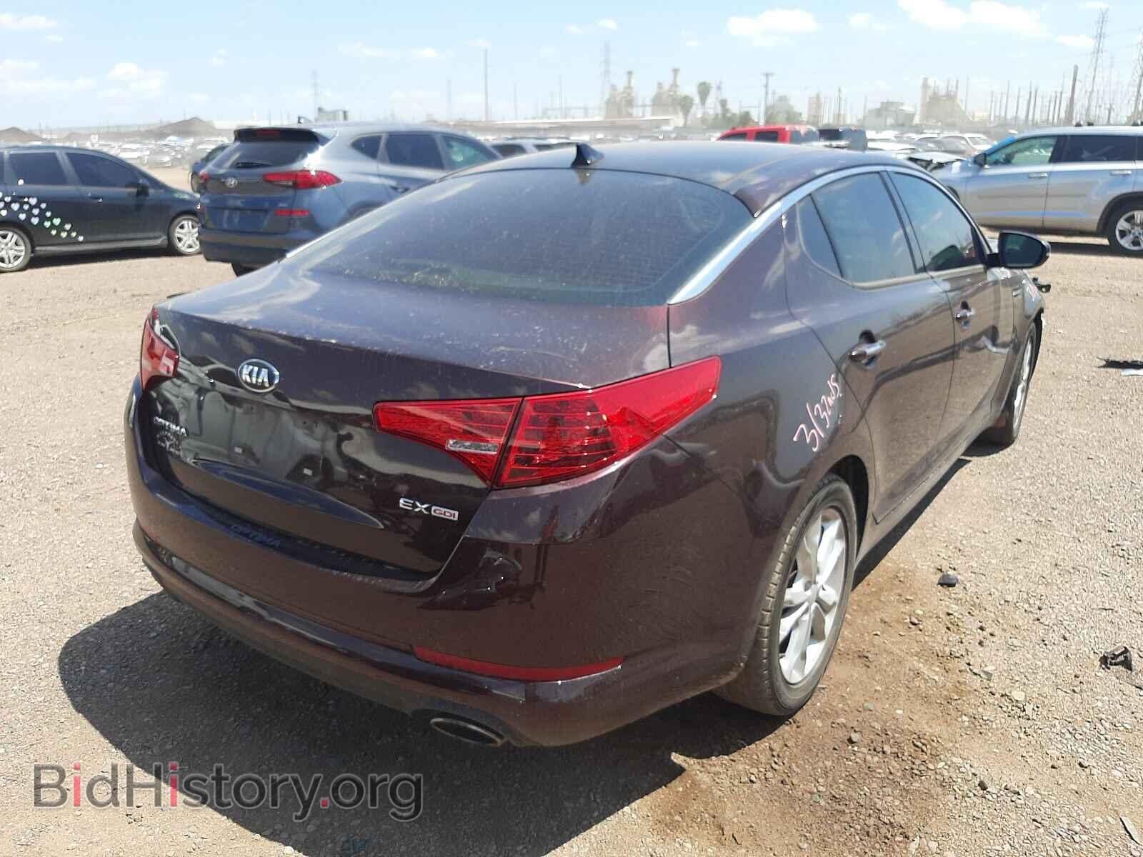 2013 KIA OPTIMA - VIN: 5XXGN4A70DG222819 - Фото 4
