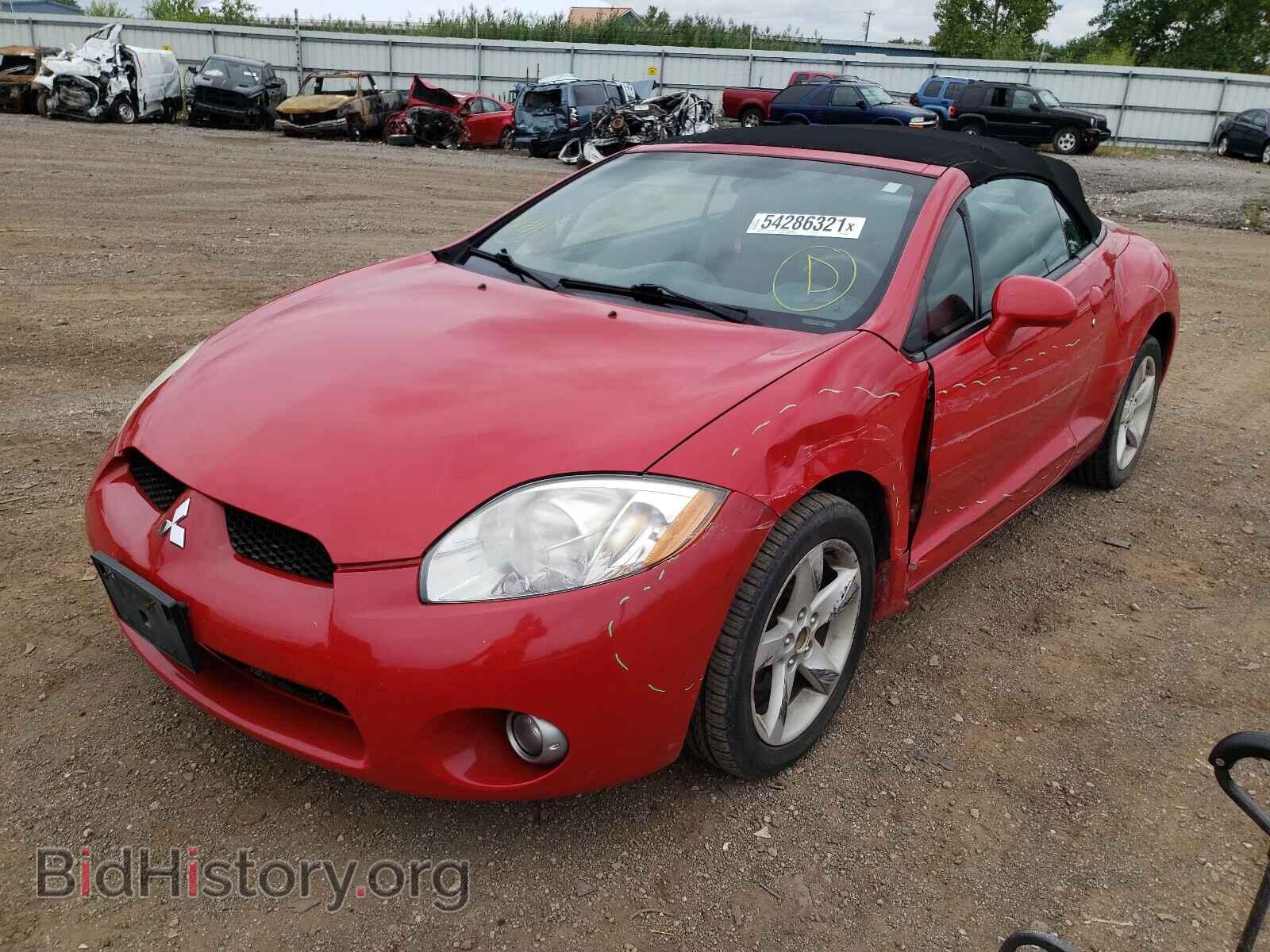 2007 MITSUBISHI ECLIPSE - VIN: 4A3AL35T97E066802 - Photo 2