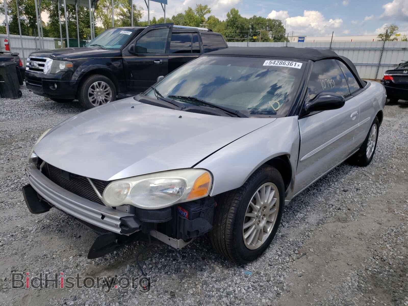2006 CHRYSLER SEBRING - VIN: 1C3EL55R76N282459 - Фото 2