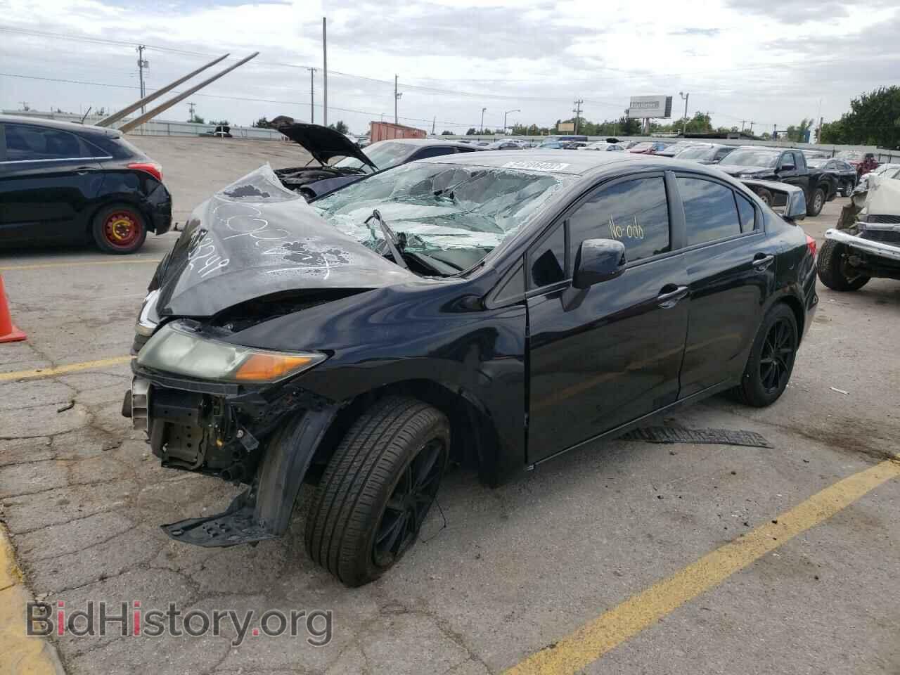 2012 HONDA CIVIC - VIN: 2HGFB2F52CH593249 - Фото 2